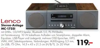 Handelshof Lenco Stereo Anlage MC-175SI Angebot