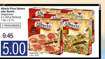 Marktkauf Alberto Pizza Salame oder Rucola Angebot