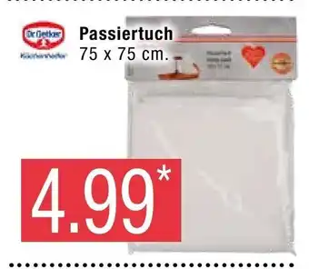 Marktkauf Dr. Oetker Passiertuch 75*75 Angebot