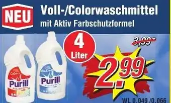 Wiglo Wunderland Voll/Colorwaschmittel 4 Liter Angebot