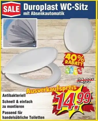 Wiglo Wunderland Duroplast WC Sitz Angebot