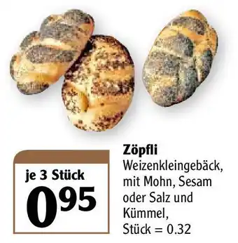 Globus Zöpfli Angebot