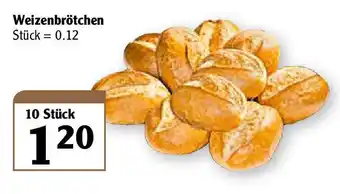 Globus Weizenbrötchen Angebot