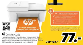 MEDIMAX HP Desk Jet 4120e Angebot