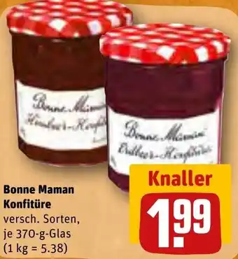 REWE Bonne Maman Konfitüre 370 g Glas Angebot