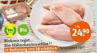 tegut Biokreis tegut... Bio Hähnchenbrustfilet 1 kg Angebot