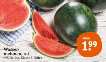 tegut Wassermelonen, rot Angebot
