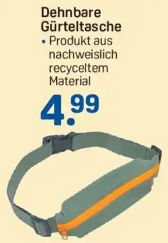 Rossmann Dehnbare Gürteltasche Angebot