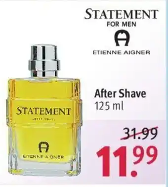 Rossmann Statement for Men Etienne Aigner After Shave 125 ml Angebot