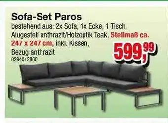 Möbelfundgrube Sofa-set Paros Angebot