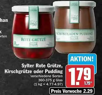 AEZ Sylter Rote Grütze, Kirschgrütze Oder Pudding Angebot