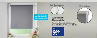 Aldi Nord Home Creation Thermo-rollo Angebot