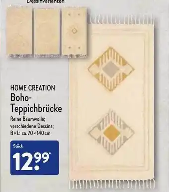 Aldi Nord Home Creation Boho-teppichbrücke Angebot