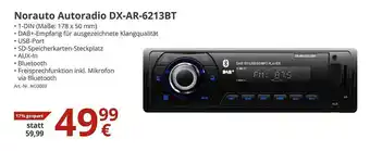 A.T.U. Norauto Autoradio Dx-ar-6213bt Angebot