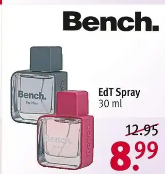 Rossmann Bench. edt spray Angebot