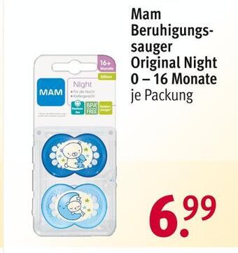 Rossmann Mam beruhigungssauger Angebot