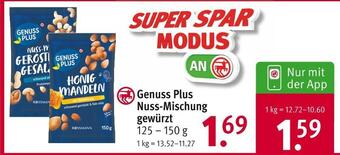 Rossmann Genuss plus nuss-mischung gewürzt Angebot