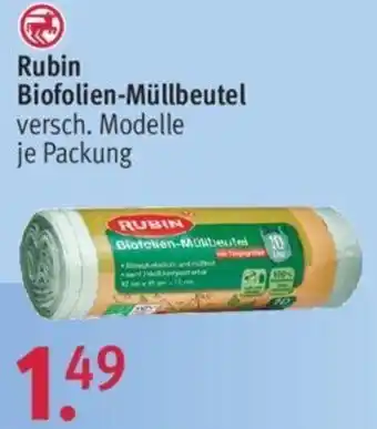 Rossmann Rubin Biofolien Müllbeutel Angebot