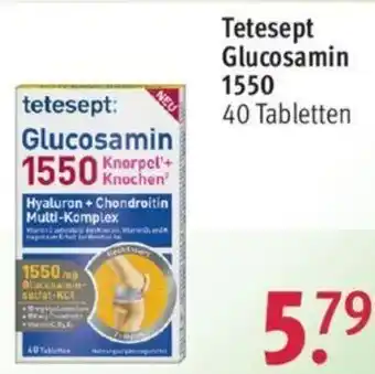 Rossmann Tetesept Glucosamin 1550, 40 Tabletten Angebot