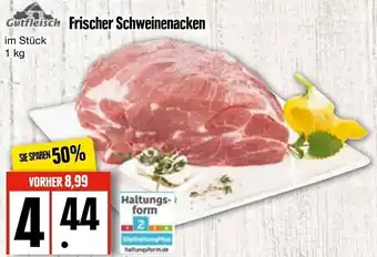 Edeka Gutfleisch Frischer Schweinenacken 1 kg Angebot