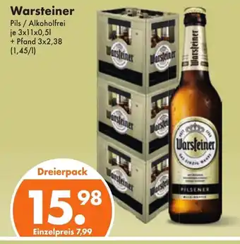 Trink und Spare Warsteiner 3*11*500ml Angebot