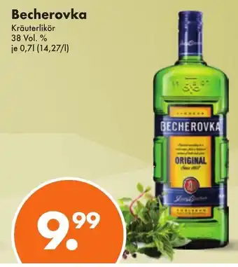 Trink und Spare Becherovka Original 700ml Angebot