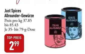 Galeria Markthalle Just Spices Allrounder-Gewurze 35-79g Angebot