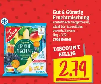 NP Discount Gut & Gunstig Fruchtmischung 750g Angebot