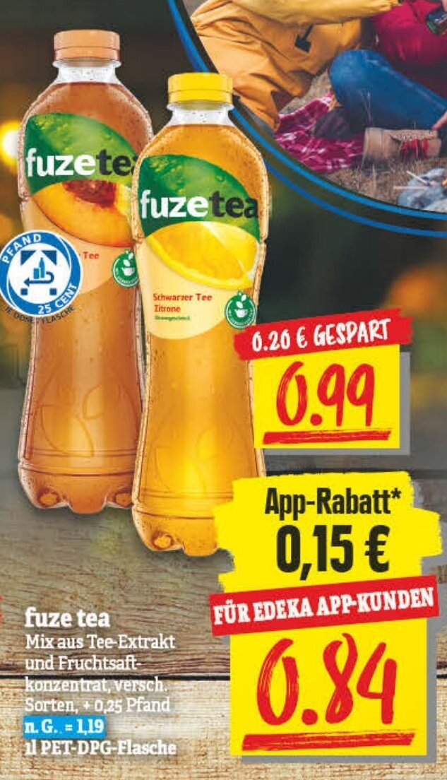 Fuze tea 1L Angebot bei NP Discount Fuze tea 1L Angebot bei NP Discount