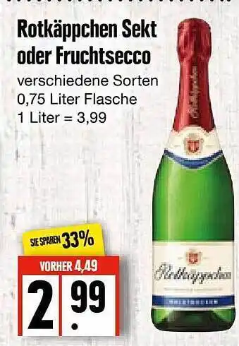 Edeka Frischemarkt Rotkäppchen Sekt Oder Fruchtsecco Angebot