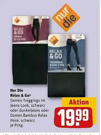 REWE Nur Die Relax & Go Angebot