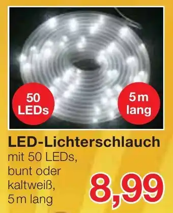 Jawoll LED Lichterschlauch 50 LEDs, 5 m lang Angebot