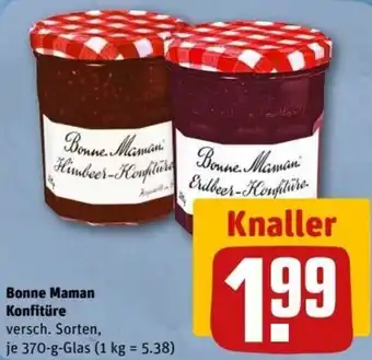 REWE Center Bonne Maman Konfitüre 370 g Glas Angebot