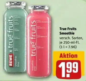 REWE Center True Fruits Smoothie 250 ml Fl. Angebot