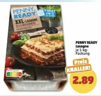 PENNY Penny Ready Lasagne 1kg Angebot