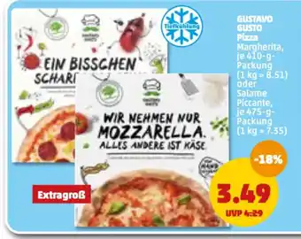 PENNY Gustavo Gusto Pizza 410-475g Angebot