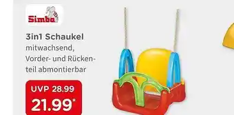 BabyOne Simba 3in1 Schaukel Angebot