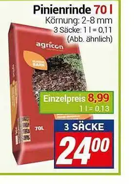 CENTERSHOP Pinienrinde 70l Angebot