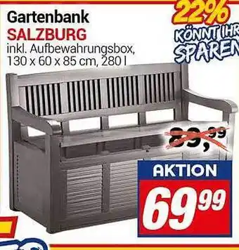 CENTERSHOP Gartenbank Salzburg Angebot