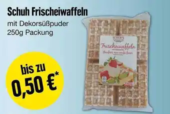 Edeka Schuh Frischeiwaffeln Angebot