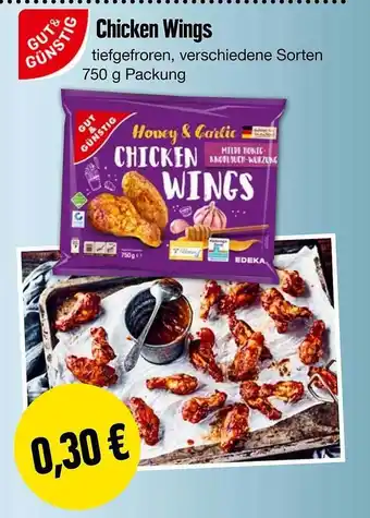 Edeka Gut & Günstig Chicken Wings Angebot