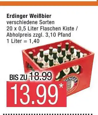 Marktkauf Erdinger Weißbier Angebot