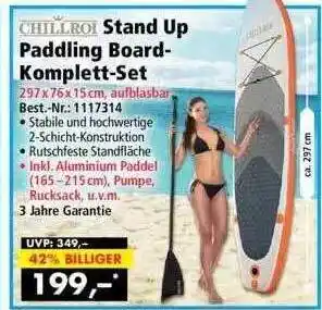 Norma24 Chillrol Stand Up Paddling Board-komplett-set Angebot