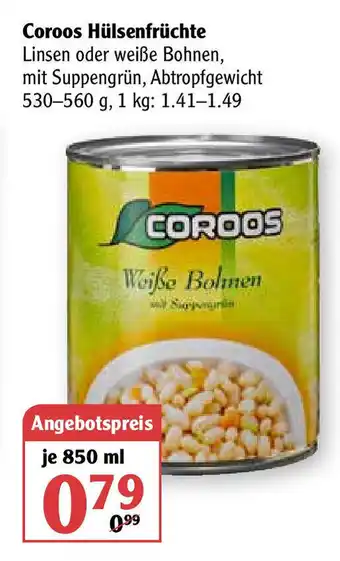 Globus Coroos Hülsenfrüchte 850 ml Angebot