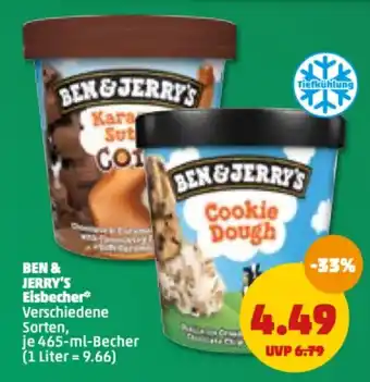 PENNY Ben & Jerry's 465ml Angebot