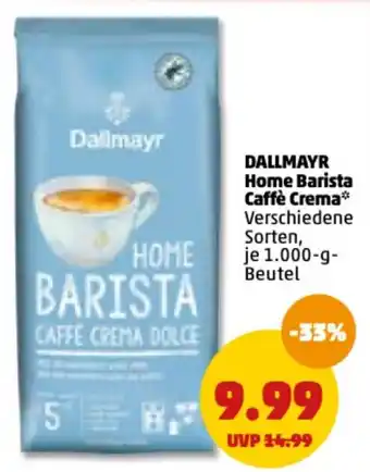 PENNY Dallmayr Home Barista Caffe Crema Dolce 1kg Angebot