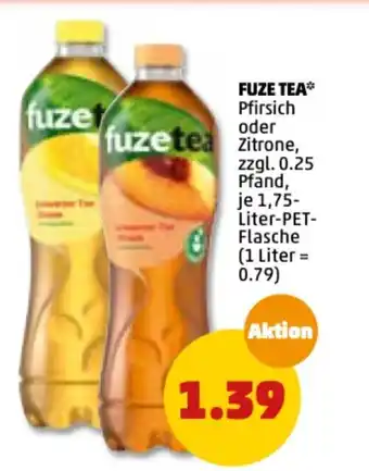 PENNY Fuze Tea 1.75L Angebot