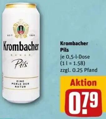 REWE Center Krombacher Pils 0,5 L Dose Angebot