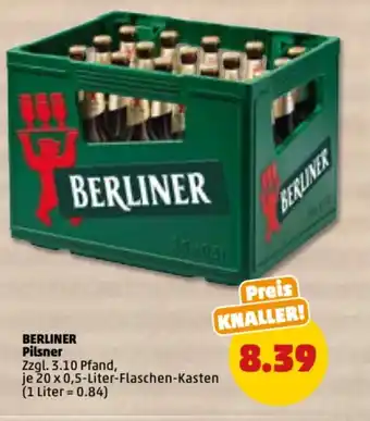 PENNY Berliner Pilsner 20*500ml Angebot