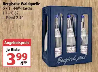 Globus Bergische Waldquelle Angebot